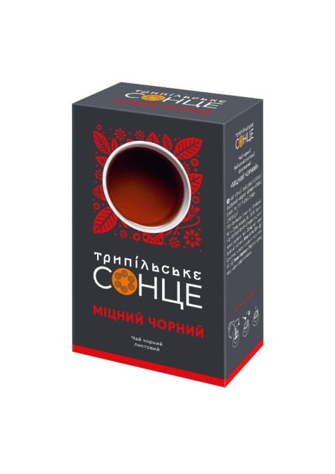 Trypilskie Słońce Herbata czarna mocna 80 g