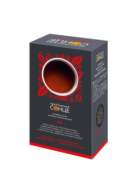 Trypilskie Słońce Herbata czarna mocna 80 g