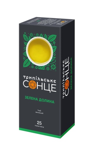 Trypilskie Słonce Herbata Zielona Dolina 37.5g (25 torebek*1.5)
